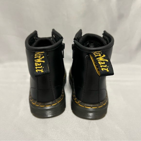 Dr. Martens Docs Combat Boots Toddler Size 7 Grunge Style - Picture 5 of 8